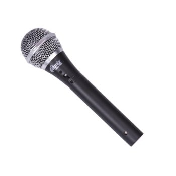 Микрофон RITMIX RDM-155 (Black) {50 Гц - 10 кГц, 600 Ом, чувств. микр. -50 дБ, выход 6.3 мм, размер 50 x 50 x 180 мм, длина кабеля 5 м, пластик, черны