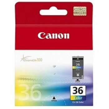 Картридж Canon CLI-36Color 1511B001 для Mini Pixma 260, Цветной, 250стр.