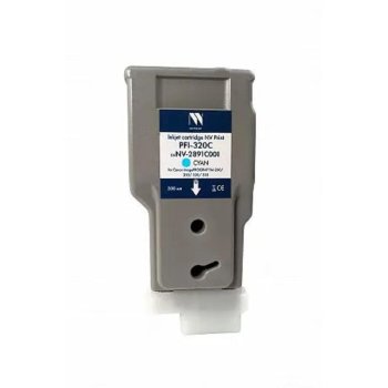 Картридж NV Print PFI-320C (NV-2891C001) Cyan для Canon ImagePROGRAF TM-200/205/300/305 (300 мл)