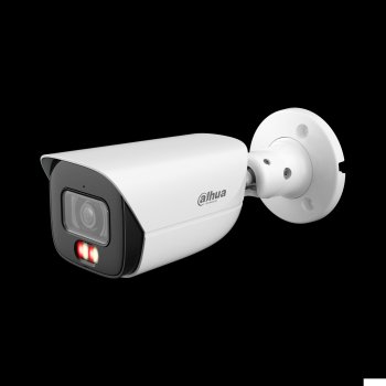 Камера видеонаблюдения DAHUA DH-IPC-HFW3449EP-S-IL-0360B уличная цилиндрическая IP- 4Мп, 1/2,9” CMOS, объектив 3.6мм, видеоаналитика, микрофон, ИК 50м