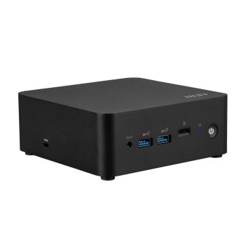 Barebone система MSI Cubi NUC 1M-052BRU [936-B0B111-080] Black {Core 5 120U (1.4)/ Intel Graphics/noOs}