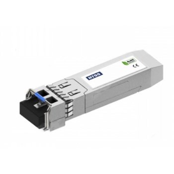 Модуль SFP NTSS NTSS SFP, 1,25Гбит/с, разъём duplex LC, рабочая длина волны 1310нм, SM,  дальность до 10км, ОБ 14дБ, DDM NTSS-SFP-1.25G-LX-1310LD