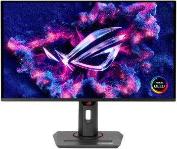 Монитор 26.5" ASUS ROG Strix XG27UCDMG QD-OLED 3840x2160, 240 Гц, 0.03 мс, 16:9, 1000 кд/м², HDMI 2.1, DP 1.4, USB-C (90 Вт), 3.5 Jack, USB Hub (3x US