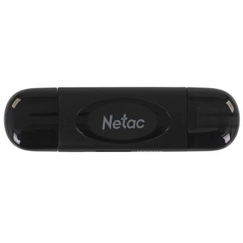 Картридер Netac <WK14BKCN> USB3.0/USB-C SD/microSD Card Reader/Writer