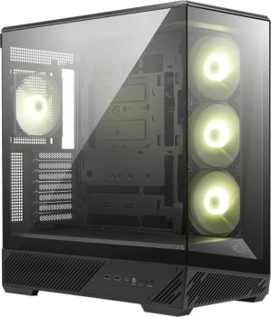 Корпус MSI MAG PANO 130R PZ 2xUSB 3.2 Gen 1, 1xUSB 3.2 Gen2 Type-C, 3x120mm ARGB Reverse Blade Fan, 1x120mm ARGB Fan, 1 to 3 Fan PWM Spli