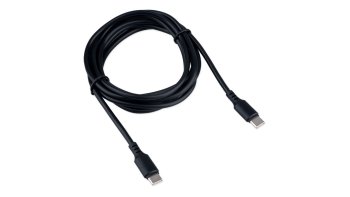 Кабель USB2.0 Cablexpert CC-USB2-CMCM-100-1.8M, Type-C/Type-C, 5A, 100Вт, PD/QC3.0, медь, 1.8м, черный, пакет