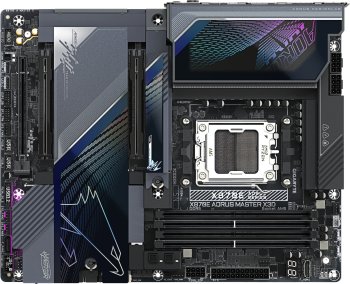 Материнская плата Gigabyte X870E AORUS MASTER X3D Socket AM5 AMD X870E 4xDDR5 ATX AC`97 8ch(7.1) 1P 10Gigabit + 1P 5Gigabit RAID+HDMI