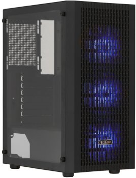 Корпус PcCooler MA100 MESH BK черный без БП ATX 3x120mm 1xUSB2.0 1xUSB3.0 audio bott PSU
