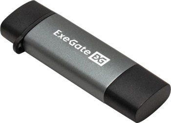 Картридер ExeGate <CR-201CA> USB-A/USB-C SD/microSD Card Reader/Writer <EX297630RUS>