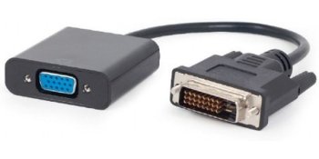 Переходник Bion DVI-D-VGA Digital, 25M/15F, кабеля 0.2м BXP-A-DVID-VGAF-01