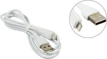 Кабель BOROFONE BX121 White <123030> USB AM --> Lightning 1м