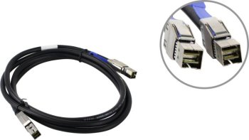 <SAS-2M-SFF8644-SFF8644> Кабель SFF-8644 -->SFF-8644  2м
