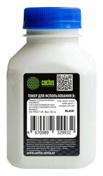 Тонер Cactus CS-TPA211-65 Black (Pantum P2200/2500/M6500/6550/6600) 65 г