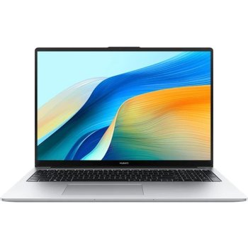 Ноутбук Huawei MateBook D 16 MCLG-X MitchellG-W5651 Core i5 13420H 16Gb SSD512Gb Intel UHD Graphics 16" IPS (1920x1200) без ОС silver WiFi BT Cam (530