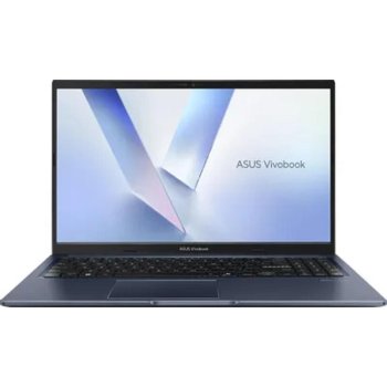 Ноутбук Asus Vivobook 15 M1502NAQ-BQ048 Ryzen 7 170 16Gb SSD512Gb AMD Radeon 680M 15.6" IPS FHD (1920x1080) без ОС blue WiFi BT Cam (90NB1841-M00840)