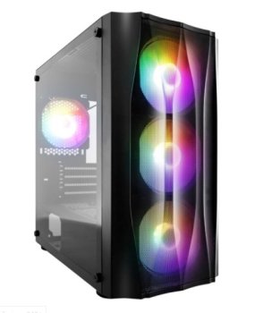 Системный блок (microATX/AMD Ryzen 5 5600 3.6GHz/RAM 16GB/GPU 8GB RTX5050/SSD 1TB/noODD/без ОС) (584195)