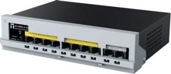 Коммутатор Netis ST110PDI-2-130 10x100Мбит/с 8PoE 130W неуправляемый