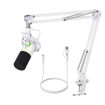 Микрофон MAONO PD200XS белый