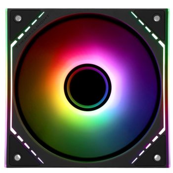 Вентилятор для корпуса Thermalright TL-M12R-S Reverse (124x120x25mm, 4-pin PWM, ARGB, 34.43CFM, 23.2dBA, 1500RPM, черный)