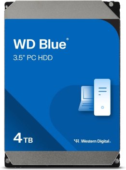 Жесткий диск / WD SATA3 4 Тб Blue 5400 RPM 128Mb 1 year warranty (replacement WD40EZAZ, WD40EZAX, WD20EARZ, WD20EZAZ, ST2000DM005)