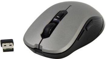 Мышь беспроводная SVEN Wireless Optical Mouse <RX-560SW Gray> (RTL) USB 6btn+Roll