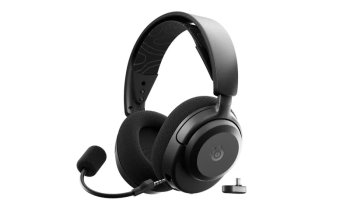 Наушники с микрофоном SteelSeries Arctis Nova 3P for PS Беспроводные полноразмерные наушники, черные