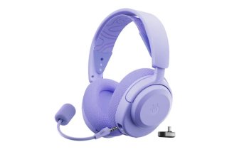 Наушники с микрофоном SteelSeries Arctis Nova 3P for PS Беспроводные полноразмерные наушники, пурпурные