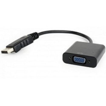 Переходник DisplayPort - VGA Cablexpert A-DPM-VGAF-02, 20M/15F, кабель 15 см, пакет