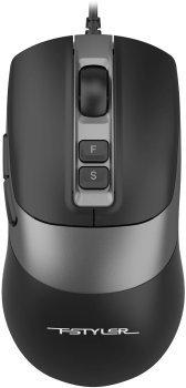 Мышь A4Tech Fstyler FM50S Plus черный оптическая 1200dpi USB 6but