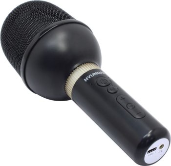 Микрофон Hyundai <H-MIC101 Black> беспроводной (Bluetooth 5.3)