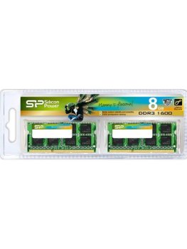 Silicon Power Оперативная память DDR3 1600 МГц 2x4 ГБ (SP008GBSTU160N22)