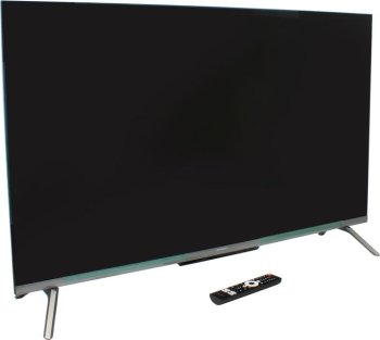 Телевизор-LCD 43" QLED телевизор Skyworth 43Q66H (3840x2160, HDMI, LAN, WiFi, BT, USB, DVB-T2, SmartTV)