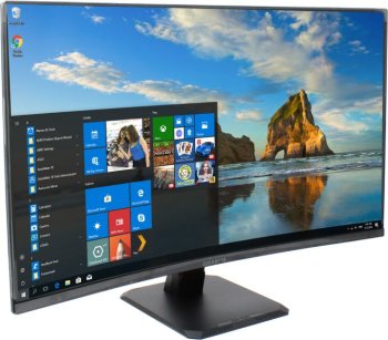 Монитор 31.5" Gigabyte GS32QCA 20VM0-GS32QCABM-2EUR VA 2560x1440, 180 Гц, 1 мс (MPRT), 16:9, 250 кд/м², изогнутый (1500R), 2×HDMI 2.0, DP 1.4, 3.5 Jac