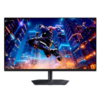 Монитор 32" Gigabyte MO32U2 EK QD-OLED 3840x2160, 240 Гц, 0.03 мс, 16:9, 1000 кд/м² (пиковая), 2×HDMI 2.1, DP 1.4, USB-C (18 Вт PD), USB Hub (2×USB 3.