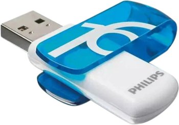 Накопитель USB Philips Vivid <FM16FD05B/97> USB2.0 Flash Drive 16Gb (RTL)
