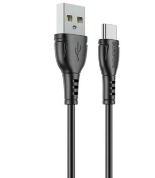 Кабель BOROFONE BX51 Black <743930> USB AM --> USB-C 1м