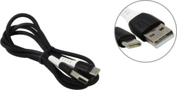 Кабель Hoco X82 Black <768575> USB AM-->USB-C 1м
