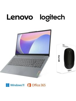 Ноутбук Lenovo 15.6", Intel Core i5-12450H, RAM 16 ГБ, SSD, Intel UHD Graphics, Windows Pro, (83ERWL20WO), серый, Русская раскладка
