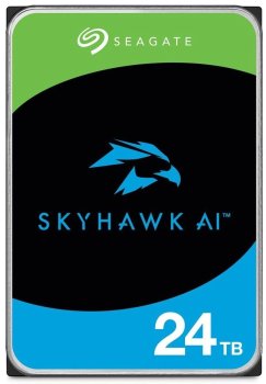 Жесткий диск Seagate SATA-III 24 Тб ST24000VE002 SkyHawkAI 512E (7200rpm) 512Mb 3.5"