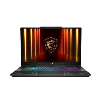 Ноутбук MSI Cyborg 17 B2RWEKG-279XRU Intel Core 7 240H/16Gb/SSD1Tb/RTX5050 8Gb (45W)/17.3"/IPS/FHD/1920x1080/144Hz/NoOS/Translucent Black/2.5kg (9S7-1