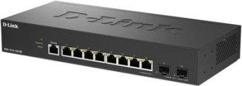 Коммутатор D-Link DGS-1210-10X/ME/C1A 8x1 Гбит/с 2SFP+ управляемый