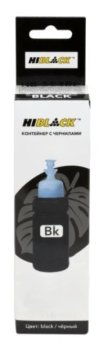 Контейнер с чернилами Hi-Black (HB-GI490) для Canon G1400/2400/3400, BK pigm, 135ml