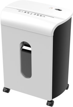 Уничтожитель бумаги Cactus CS-SH-K4 белый (секр.P-4) фрагменты 12лист. 17лтр. скрепки скобы пл.карты