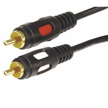Кабель Rexant (17-0146) Шнур 2RCA Plug - 2RCA Plug 5М (GOLD)