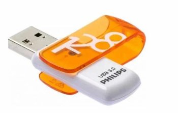 Накопитель USB Philips Vivid <FM12FD00B/97> USB3.0 Flash Drive 128Gb (RTL)