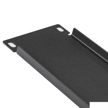 Exegate EX292882RUS Заглушка (фальш-панель) ExeGate FP19-2UM (19" 2U, металлическая, цвет черный, RTL)