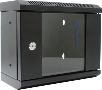 Шкаф [NEW] 5bites <TC3104-04B> настенный телекоммуникационный 10", чёрный 4U 312x150