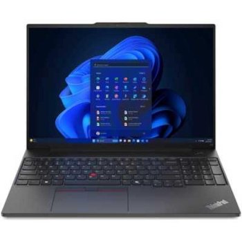 Ноутбук Lenovo ThinkPad E16 G2/16"/IPS/AMD Ryzen 5 7535HS/16Gb/512Gb SSD/AMD Graphics/noOS/черный/1.78kg