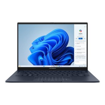 Ноутбук Asus Zenbook UX3405CA-ST1353 [90NB14W1-M01ZR0] Blue 14" {OLED 3K Ul7 255H/32Gb/SSD1Tb/140T/noOS/Bag}