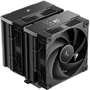 Вентилятор Deepcool <R-AK620G2-BKNNMN-GJD-1> AK620 G2 DIGITAL NYX (115x/1200/1700/1851/AM4/AM5,28.87дБ,2000об/мин,Al+т.тр.)